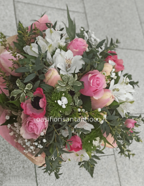 Bouquet sul rosa