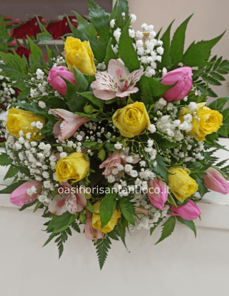 Bouquet colorato medio