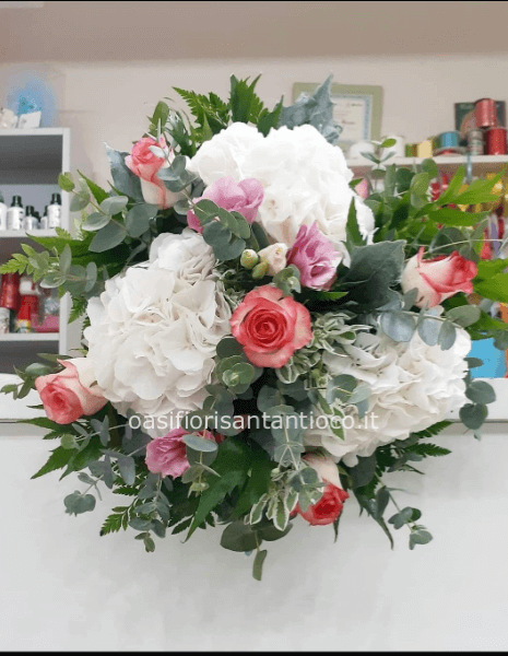 Bouquet con ortensie